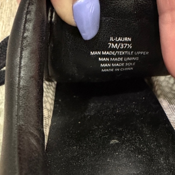 Jennifer Lopez Black and Brown Platform Sneakers - Picture 6 of 8